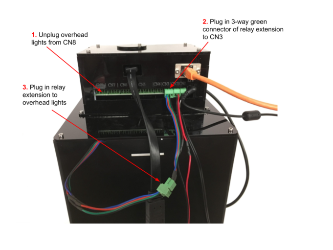 Relay2 Extension For Overhead Lights